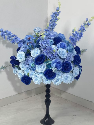 ScreenShot_2026-09-18_180611_272 Gradient Blue Rose Delphinium Table Centerpiece Flower, 60cm Diameter Artificial Wedding Table Decor, Base Not Included