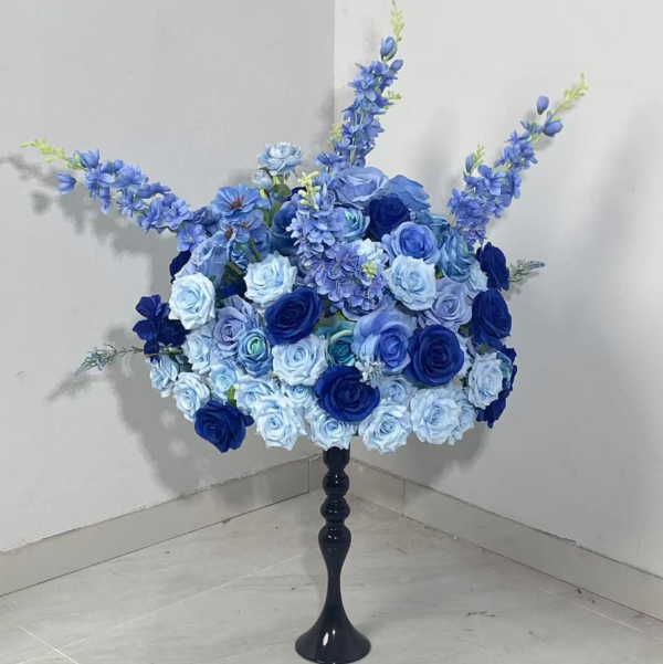 ScreenShot_2026-09-18_180611_272 Gradient Blue Rose Delphinium Table Centerpiece Flower, 60cm Diameter Artificial Wedding Table Decor, Base Not Included